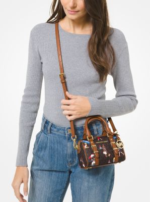 Bedford Legacy Extra-Small Pebbled Leather Duffle Crossbody Bag