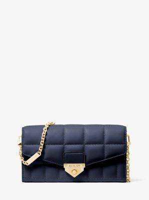 Soho Large Quilted Leather Convertible Shoulder Bag image number 0