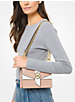 Greenwich Small Color-Block Logo and Saffiano Leather Crossbody Bag image number 3