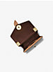 Petit sac à bandoulière Greenwich en cuir Saffiano à blocs de couleurs et à logo image number 1