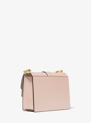 Umhängetasche Greenwich Small aus Saffianleder in ZARTROSA | Michael Kors