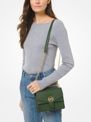 Greenwich Small Saffiano Leather Crossbody Bag image number 2