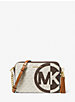 Ginny Medium Two-Tone Logo Crossbody Bag image number 0