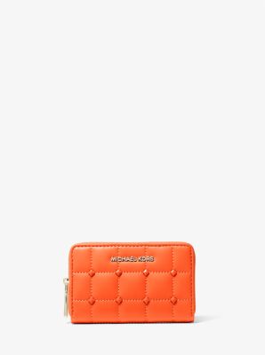 Michael kors hot sale quilted wallet