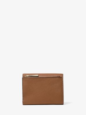 Michael kors signature trifold wallet hotsell