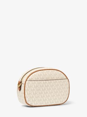 Wandelbare Kameratasche Jet Set Small mit Logo