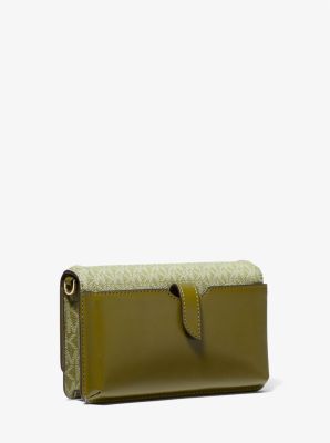 Jet Set Small Two-Tone Logo Smartphone Crossbody Bag image number 2