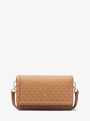 Jet Set Small Two-Tone Logo Smartphone Crossbody Bag