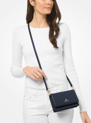 Pebbled leather convertible crossbody michael kors sale