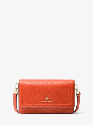 Jet Set Small Pebbled Leather Smartphone Convertible Crossbody Bag | Michael  Kors