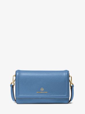 Michael michael kors pebbled best sale leather convertible crossbody bag