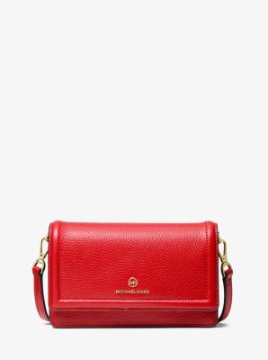 Michael kors jet cheap set bag red