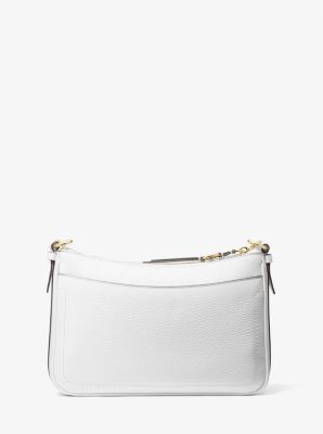 Jet Set Medium Pebbled Leather Shoulder Bag | Michael Kors [US]