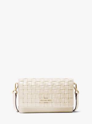 michael kors tan small crossbody bag