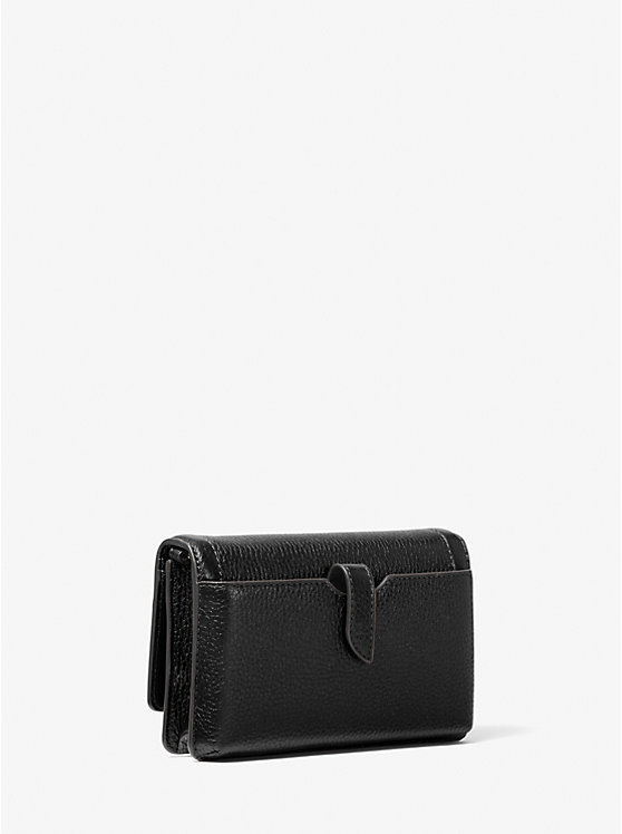 Jet Set Small Pebbled Leather Smartphone Convertible Crossbody Bag image number 2
