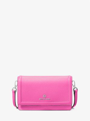 Pebbled leather convertible crossbody michael kors best sale