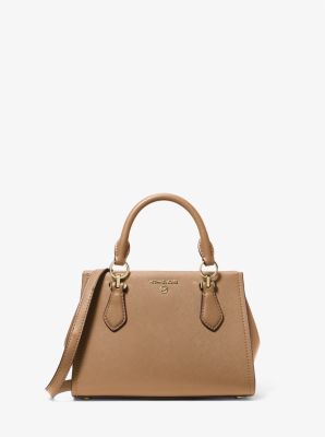 Michael kors brown leather handbag online