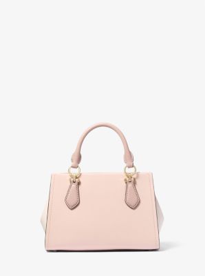 MICHAEL by Michael Kors Ava Small Colorblock Saffiano Leather Satchel Bag