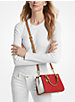 Marilyn Small Color-Block Saffiano Leather Crossbody Bag image number 3