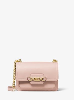 Michael Kors Heather Colorblock Extra Small Leather Crossbody Bag