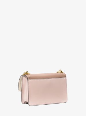 Borsa a tracolla Heather extra-small in pelle color block image number 2