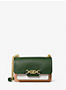 Heather Extra-Small Color-Block Leather Crossbody Bag image number 0