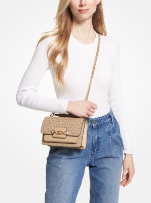 Michel kors Extra-Small Logo and shops Leather Crossbody Bag