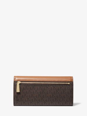 Hamilton Legacy Large Leather and Logo Wallet | Michael Kors