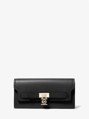 Michael kors clearance hamilton wallet navy