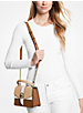 Greenwich Extra-Small Color-Block Saffiano Leather Satchel image number 2