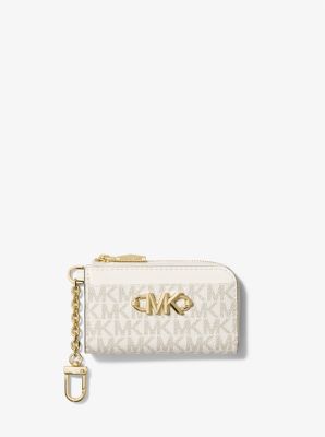 Piper Logo Zip Card Case