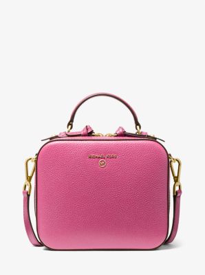 Jet Set Medium Pebbled Leather Crossbody Bag