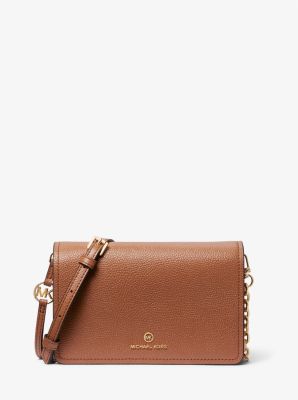 Michael michael kors pebble hotsell leather double pouch crossbody