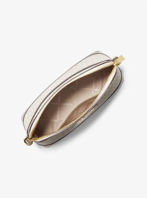 Michael Kors Large Logo Stripe Dome Crossbody Bag Big Apple Buddy