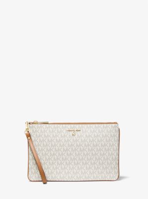 MICHAEL MICHAEL KORS, Grained Leather Voyager Tote Bag