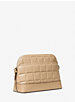 Large Quilted Leather Dome Crossbody Bag image number 2