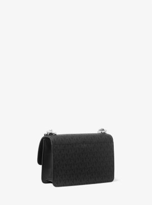 ハンドバッグ Michael Kors Heather 32F2G7HC1L 001 BLACK Small Crossbody Sh ハンドバッグ Michael Kors Heather 32F2G7HC1L 001 BLACK Small