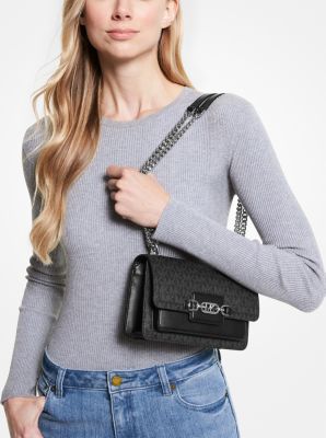 Heather Extra-Small Logo Crossbody Bag image number 2