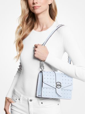 Greenwich Small Studded Quilted Crossbody Bag