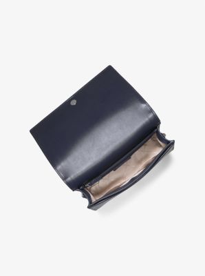 Michael Kors Jet Set Large Color-Block Saffiano Leather Envelope Crossbody  Bag