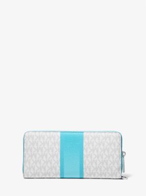 Large Ombré Logo Stripe Continental Wallet image number 2