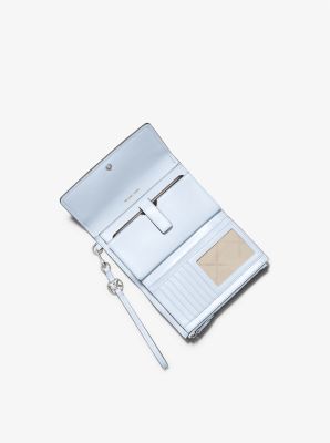 Jet Set Charm Logo and Leather Smartphone Wallet