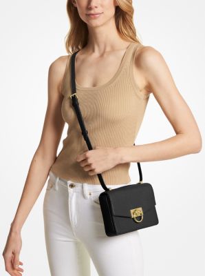 Michael Kors Hendrix Extra-Small Leather Crossbody Bag