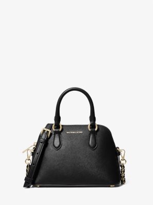 Michael Kors Veronica Extra-Small Saffiano Leather Crossbody Bag (Black)  32S3G6VC0L-001