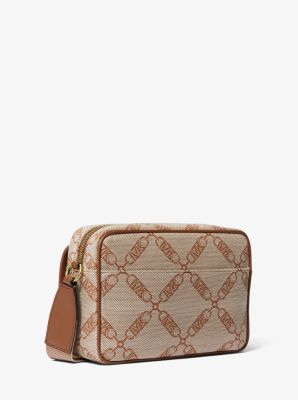 Shop GUCCI Canvas Nylon Leather Crossbody Bag Logo Outlet by