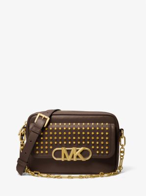 Parker Medium Studded Leather Crossbody Bag