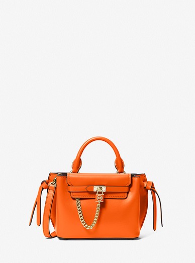 Hamilton Legacy Extra-small Leather Belted Satchel | Michael Kors
