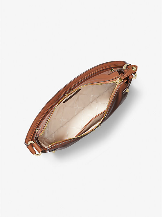 Ridley Goldtone Studded Clear Crossbody Ridley Goldtone Studded Clear Crossbody