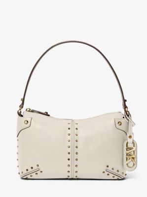 Astor Large Studded Leather Shoulder Bag | Michael Kors