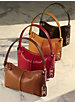 Astor Large Studded Leather Shoulder Bag image number 3